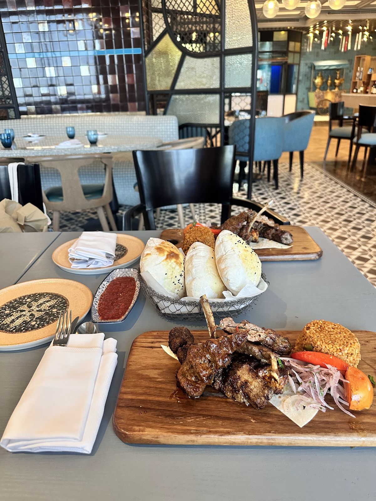 5 Besh Turkish Kitchen Dubai — 5 Besh Turkish Kitchen Adana kebab