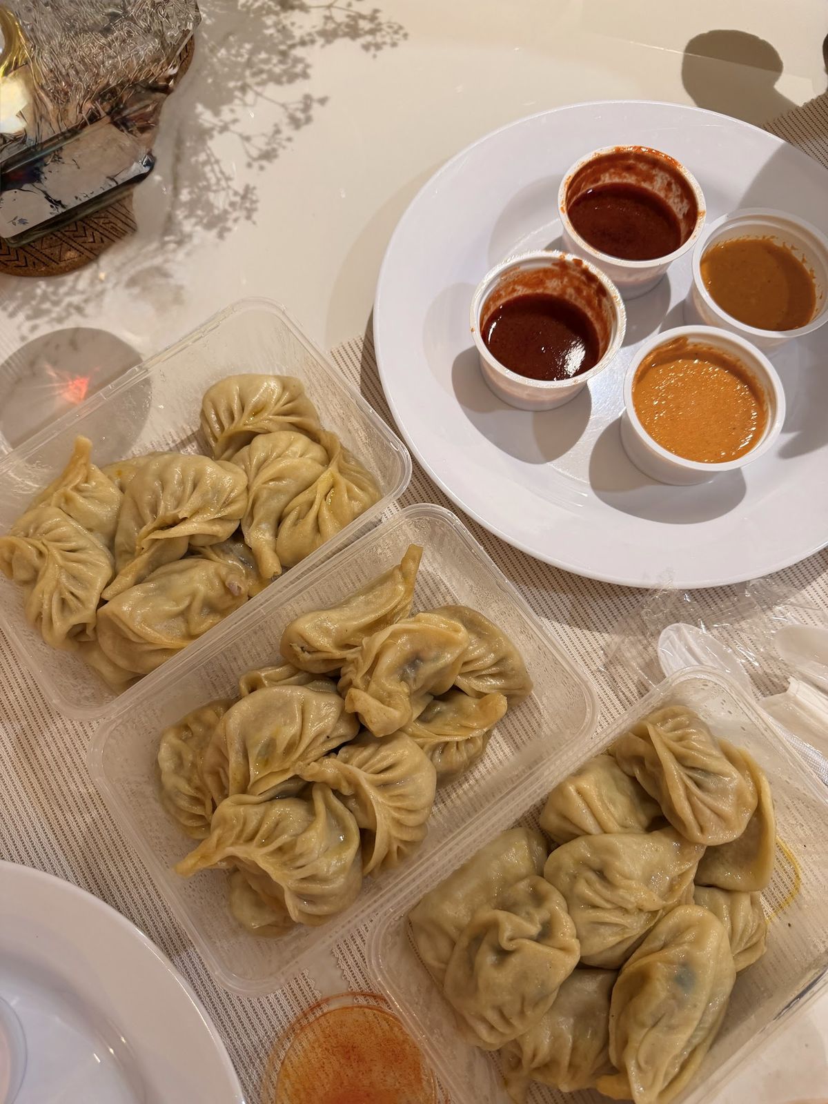 Sayapatri Star Dubai — Nepalese dal-bhat thali with goat curry and gundruk