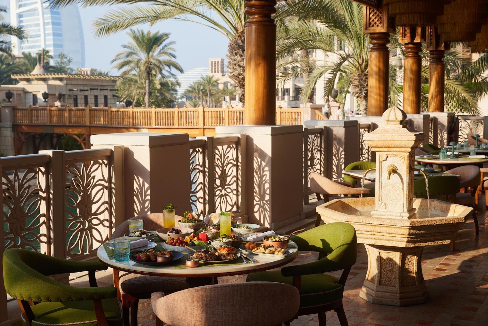 Al Nafoorah Jumeirah Al Qasr Dubai Lebanese restaurant