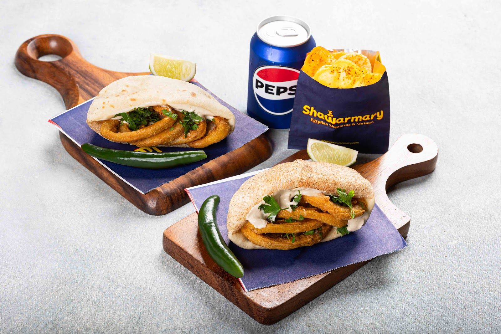 Shawarmary Dubai — chicken shawarma platter with garlic sauce and pickles