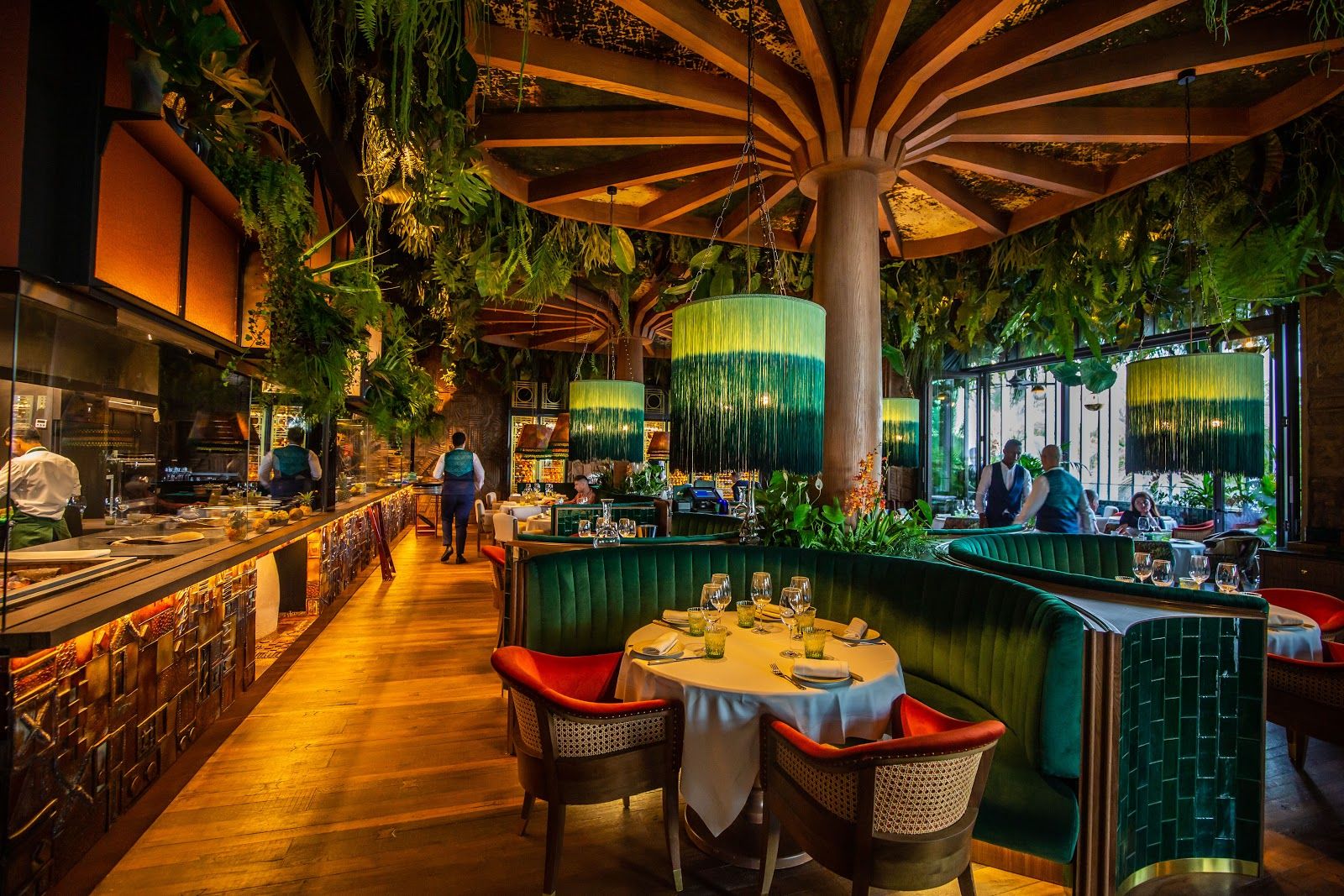 Amazónico DIFC Dubai rainforest terrace