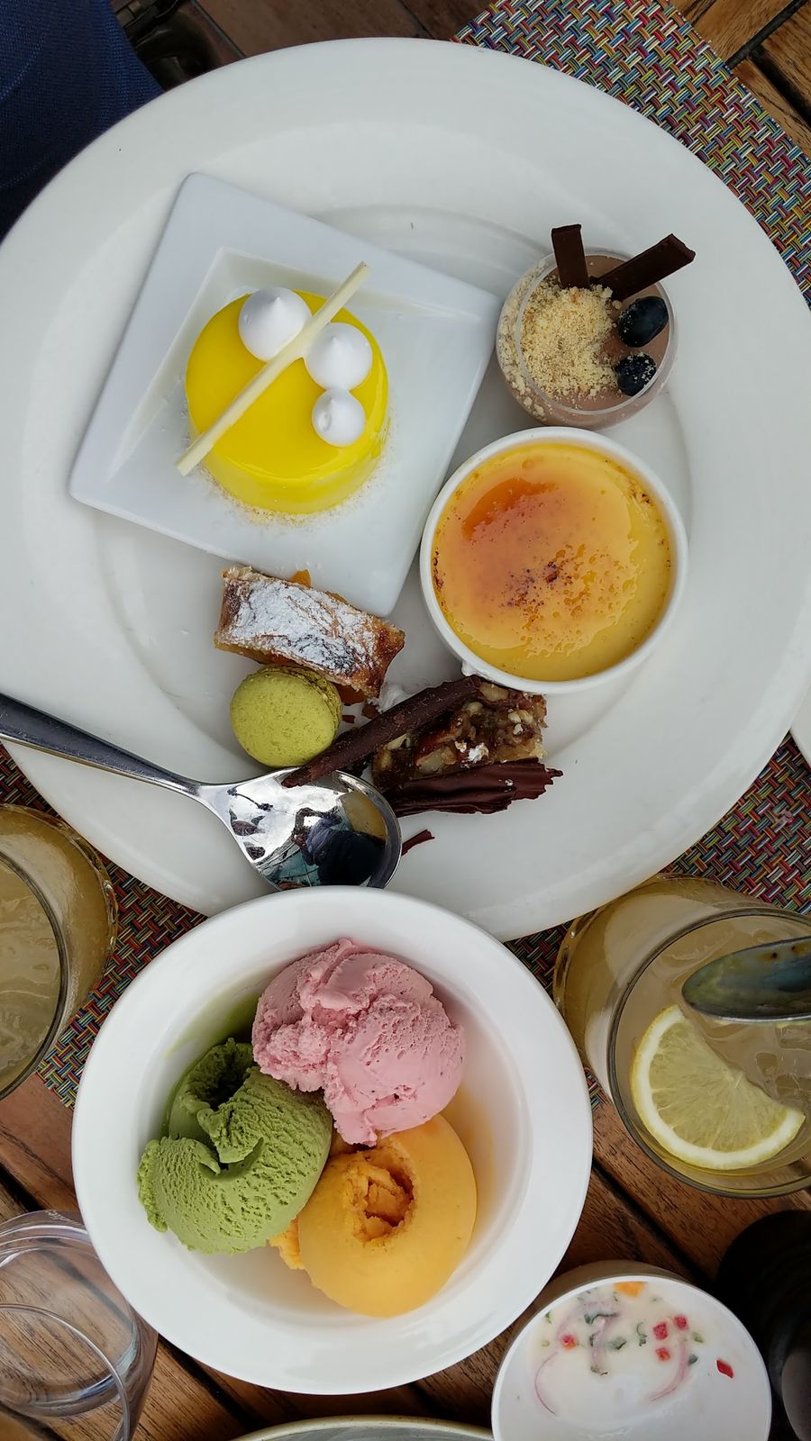 Eggs benedict brunch Dubai American
