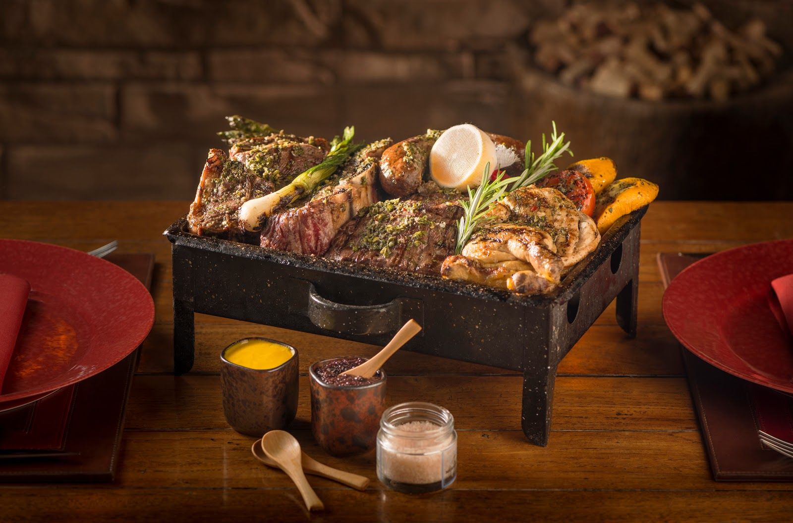 Asado Dubai — Argentine grill terrace at Souk Al Bahar, Downtown