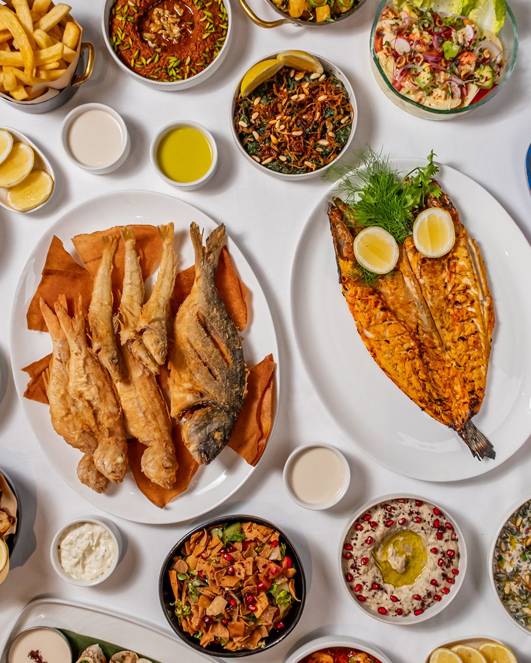 Bab El Bahr by Hallab waterfront Lebanese brunch JBR