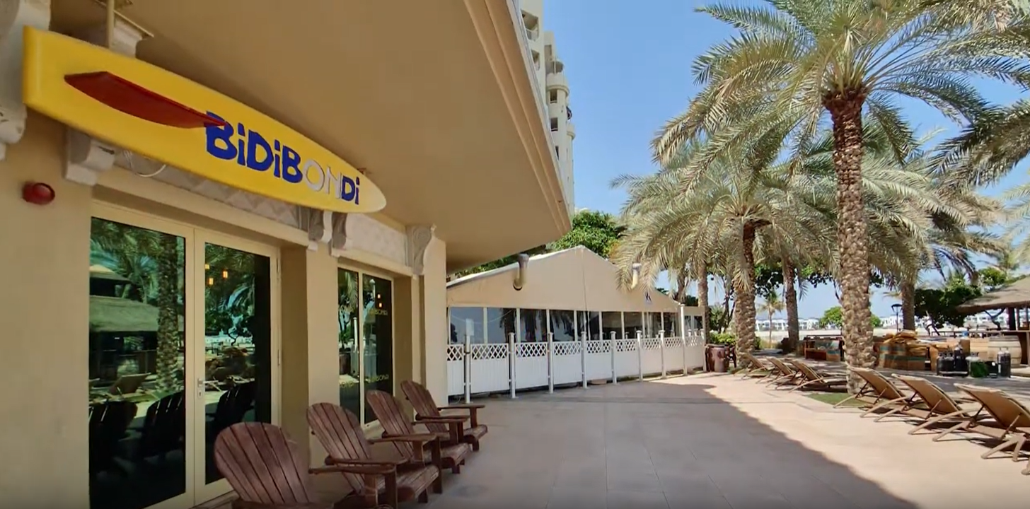 Bidi Bondi Pier 7 Dubai — casual Australian all-day cafe and bar