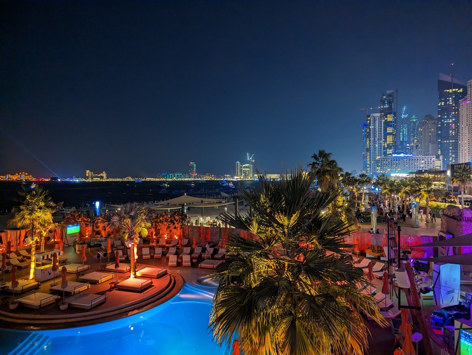 Bla Bla Dubai — three-level beach and rooftop venue on JBR