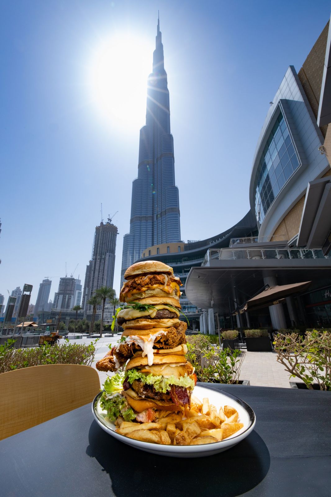 Black Tap Dubai late-night burger, crazy shake and crispy fries on JBR