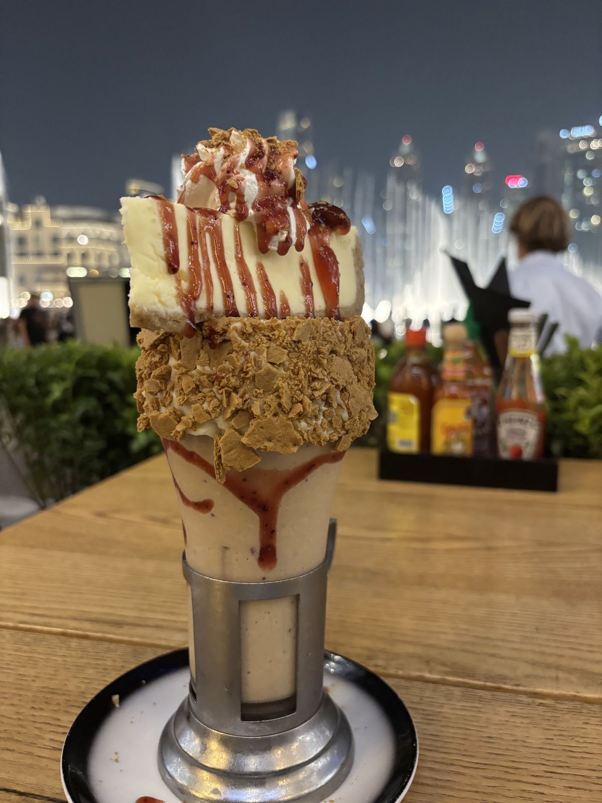 Black Tap Dubai — the towering CrazyShake milkshake wall