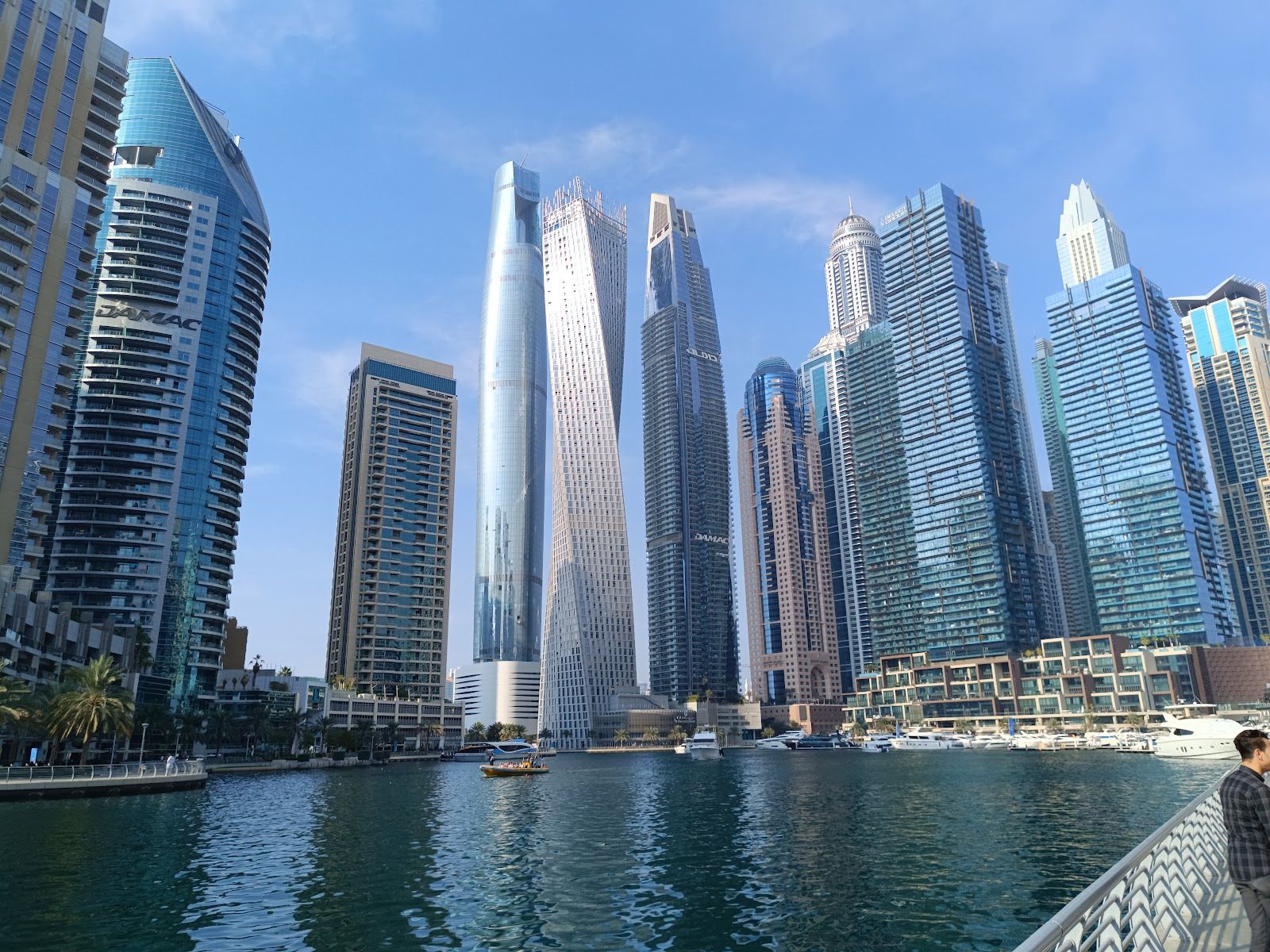 Marina Walk restaurants Dubai promenade dining