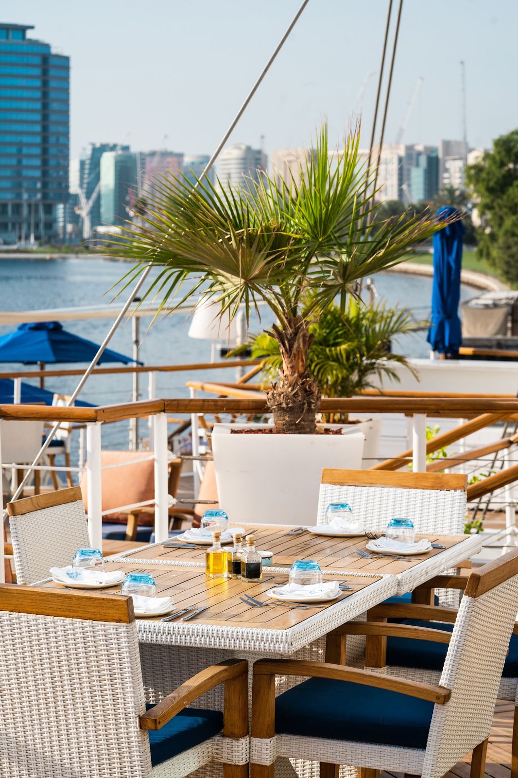 Boardwalk restaurant Dubai Creek terrace