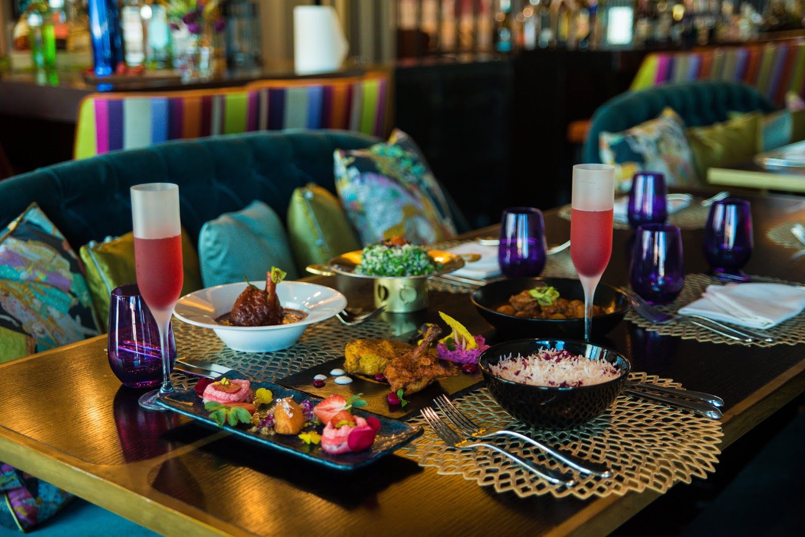 Bombay Brasserie Dubai — chicken biryani served dum-style at Taj Dubai