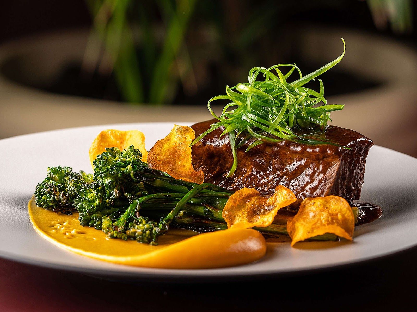 Brasserie Boulud Sofitel Dubai Obelisk French fine dining Oud Metha