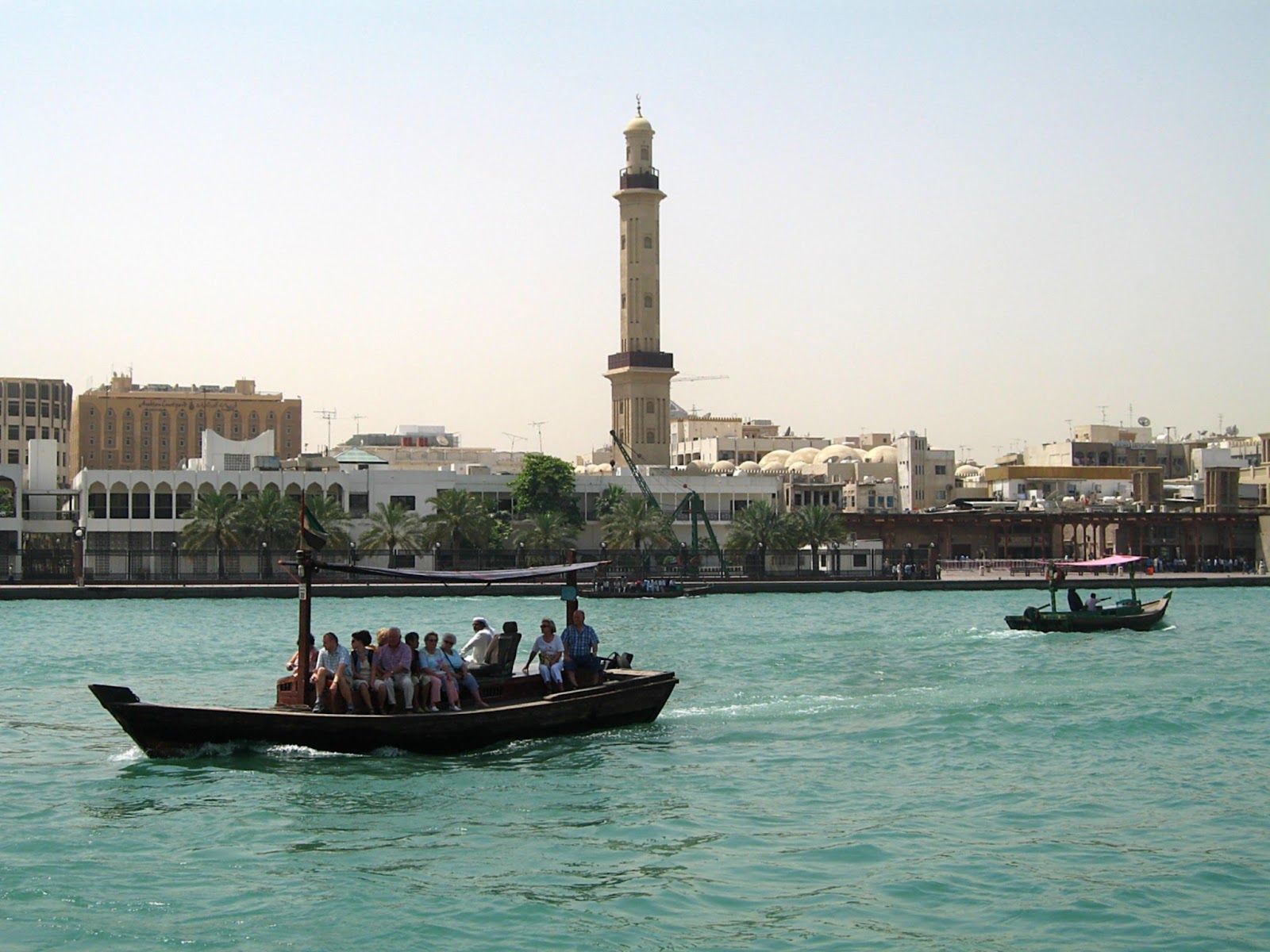 Al Fahidi historic district Dubai old buildings restaurant courtyard
