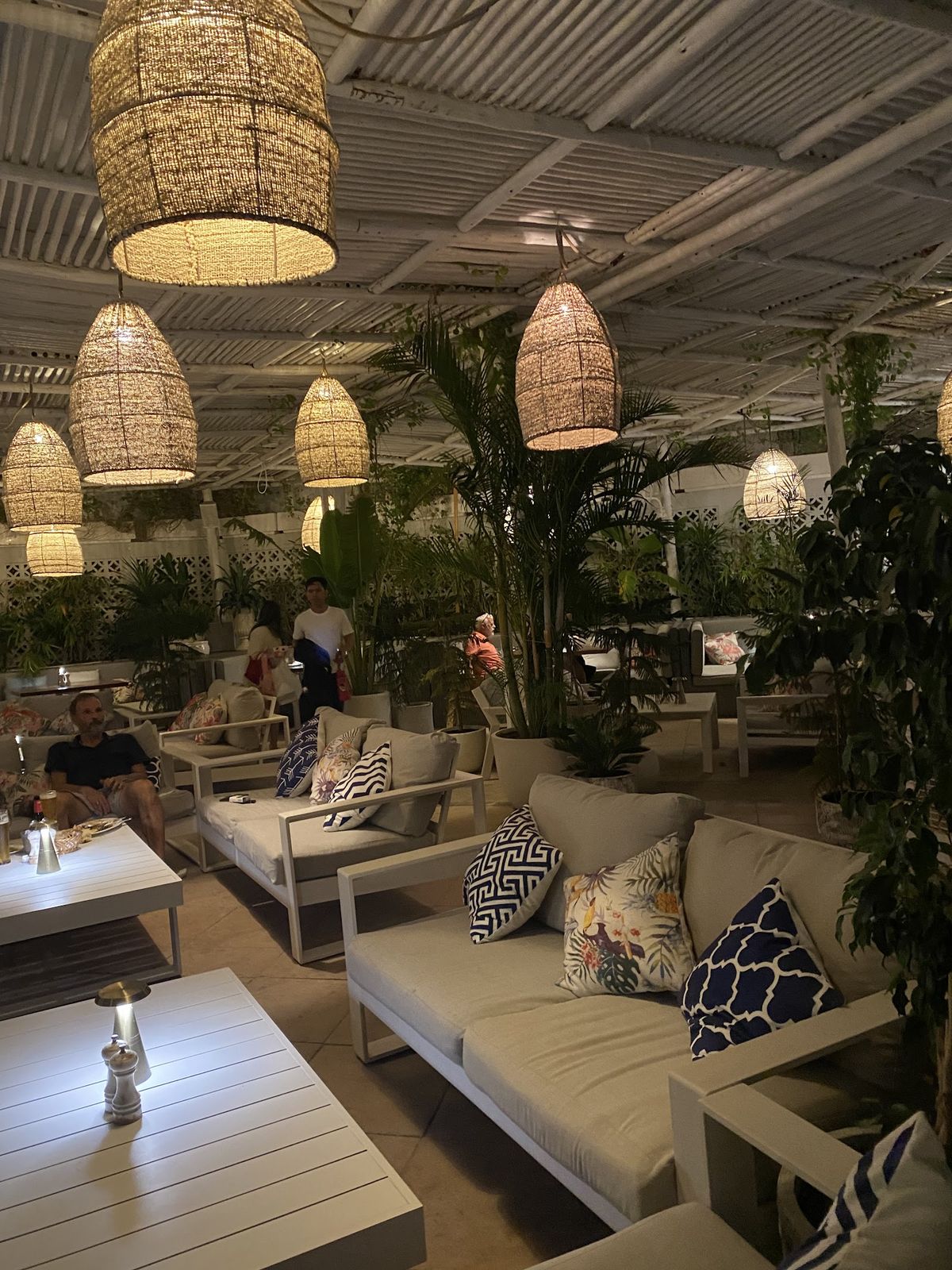 Byron Bathers Club Dubai — evening atmosphere at the beach club