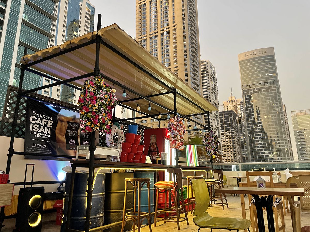 Café Isan Dubai — Thai street food dishes, featured in our pad krapow guide