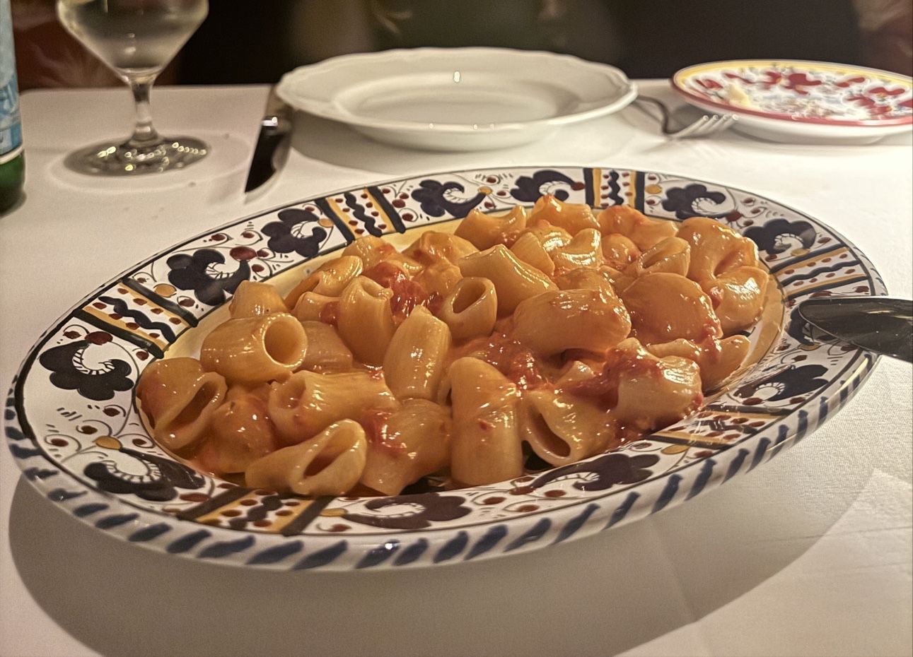 Carbone Dubai Dubai — the tableside spicy rigatoni service