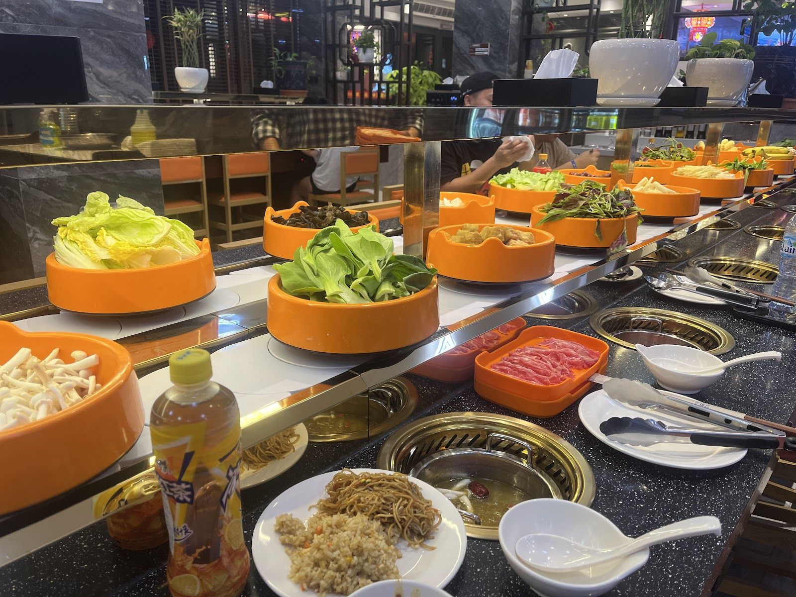 China Sea Dubai — steamed fish Cantonese style