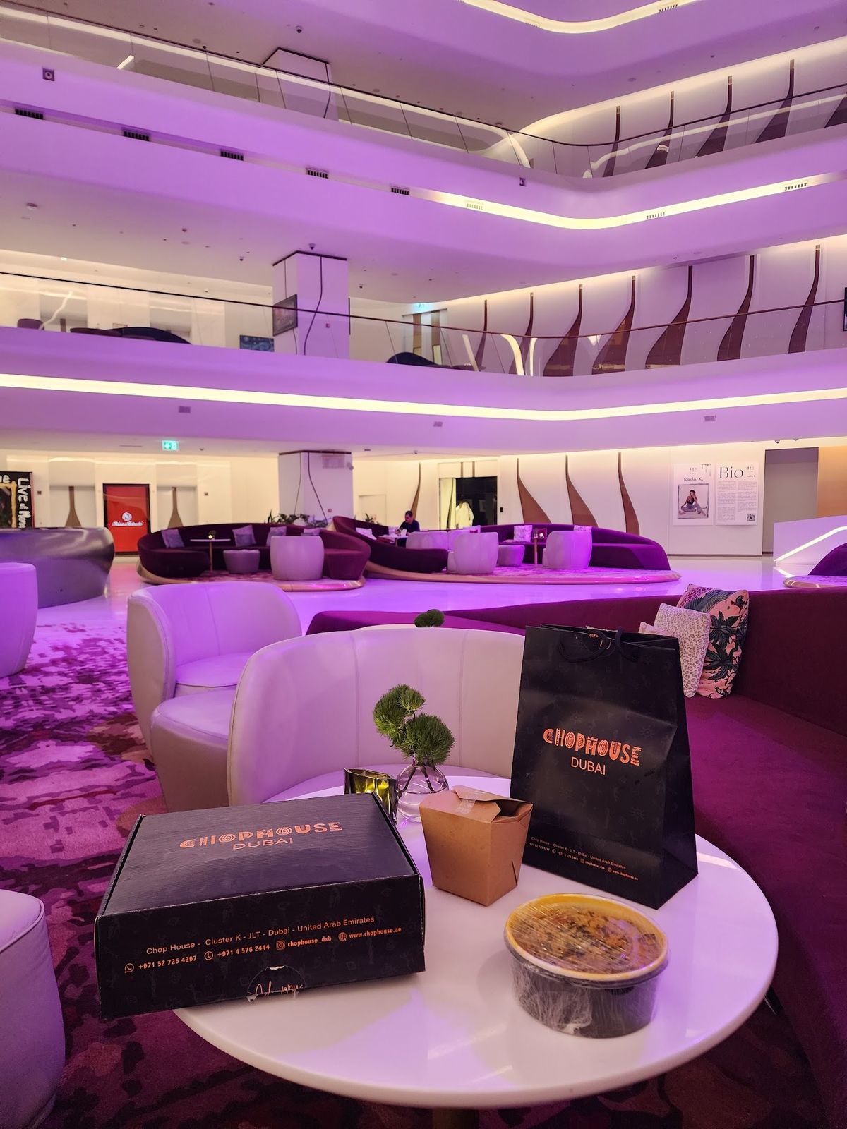 Chop House jollof rice JLT Dubai
