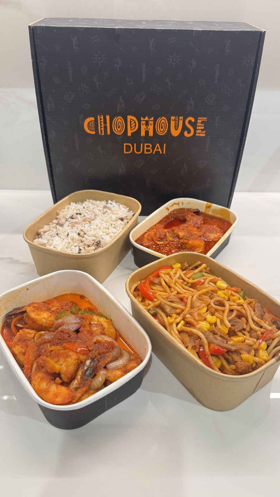 Chop House Mozambican prawns Dubai