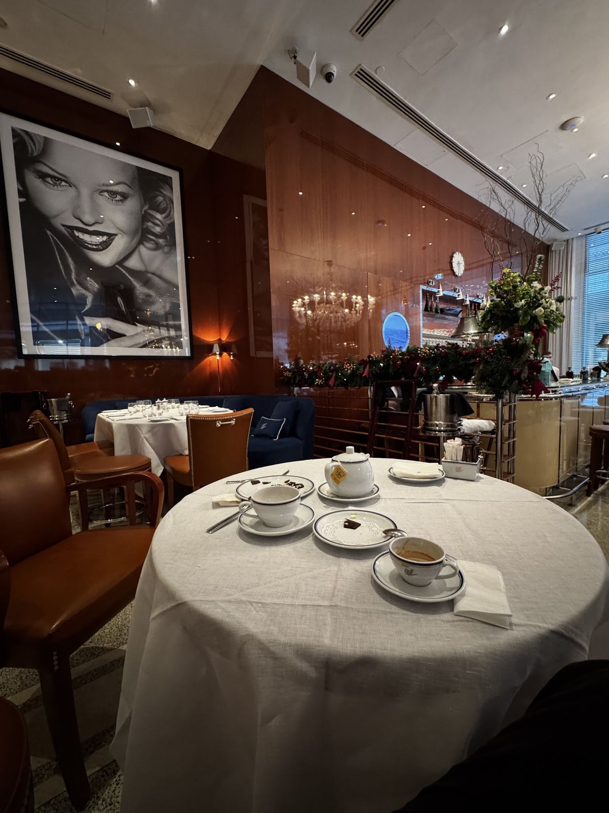 Cipriani Dubai — white-jacketed service in the dining room
