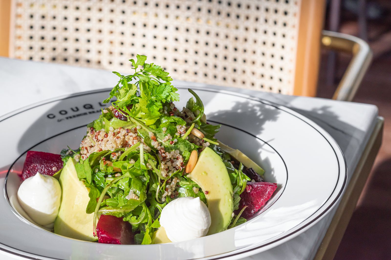 Couqley French Bistro Dubai — classic French bistro plates
