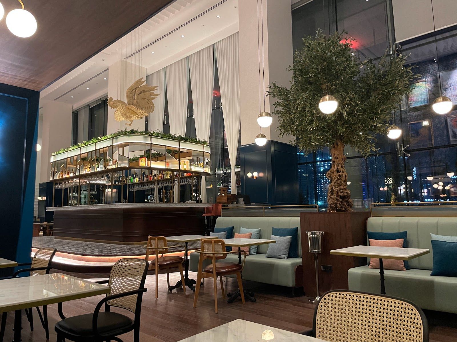 Couqley French Brasserie Dubai steak frites escargots