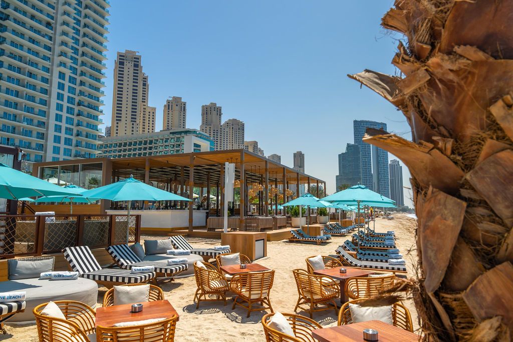 COVE Beach La Vie JBR Dubai upscale beach club