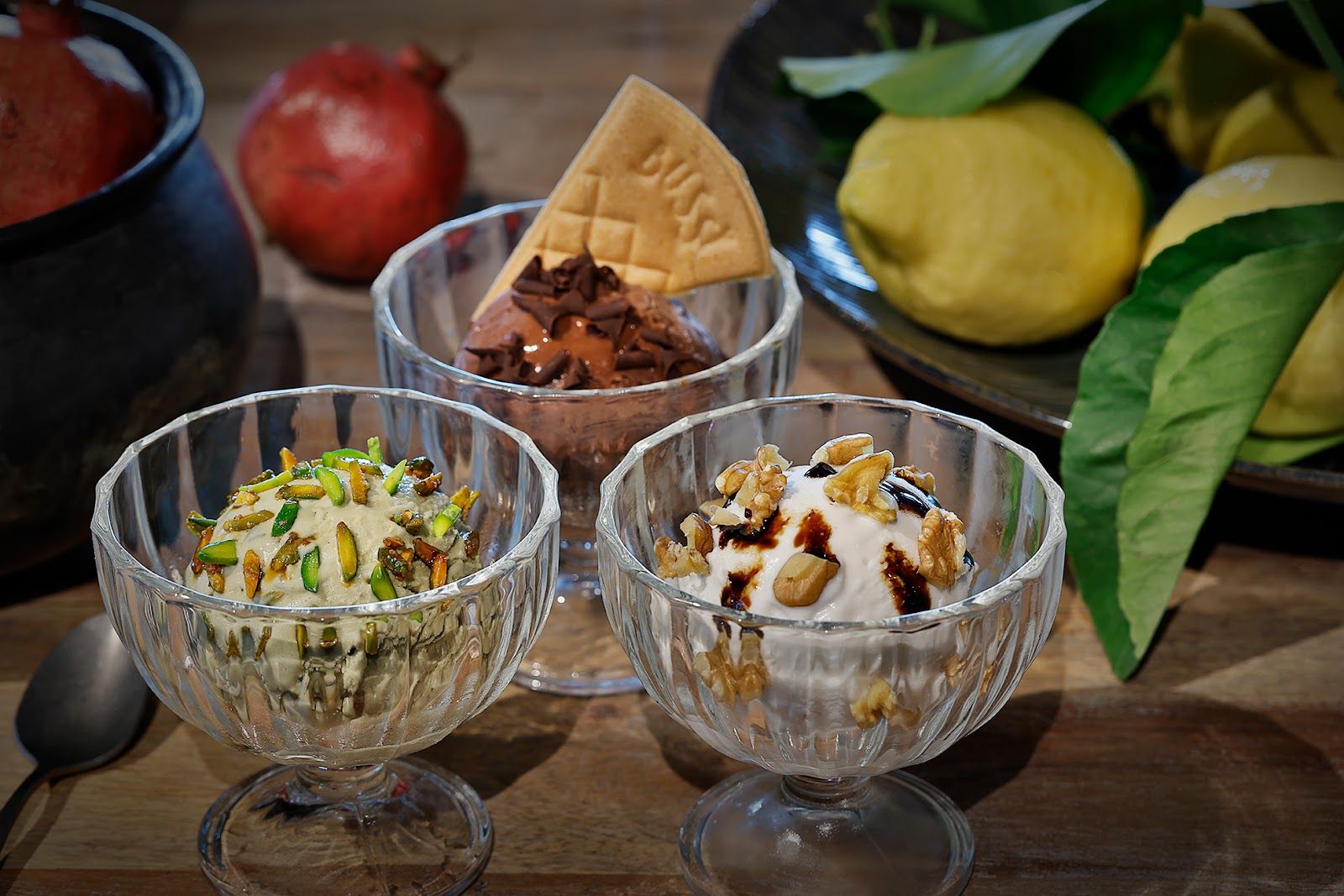 Cucina Dubai — signature dish and dining room