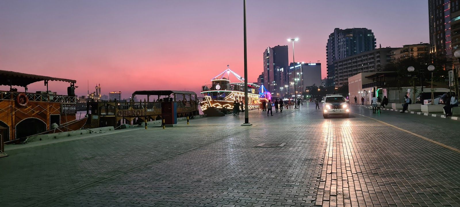 Dubai Creek Deira Old Dubai waterfront