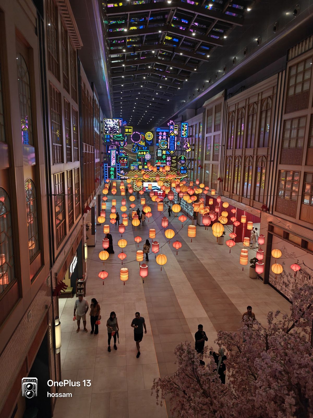 Food spread at Dubai Mall restaurant