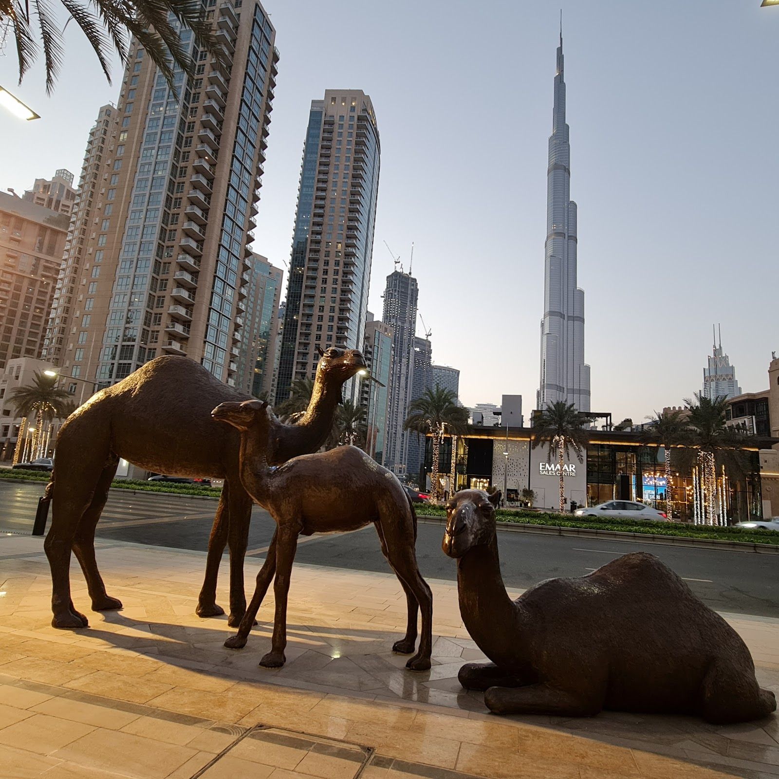 Fine dining restaurant interior Downtown Dubai