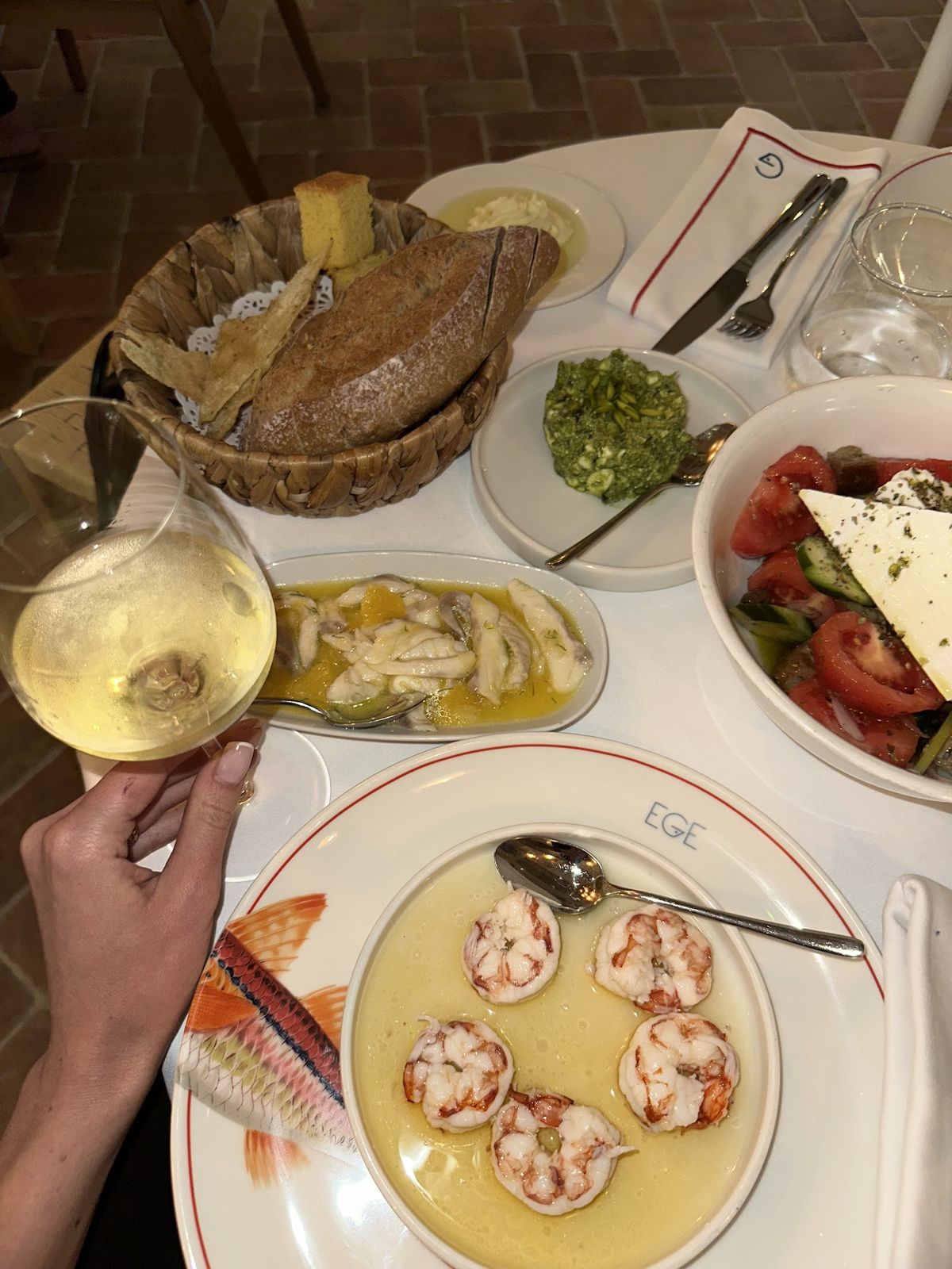 Best Greek restaurants in Dubai — EGE Dubai Aegean seafood