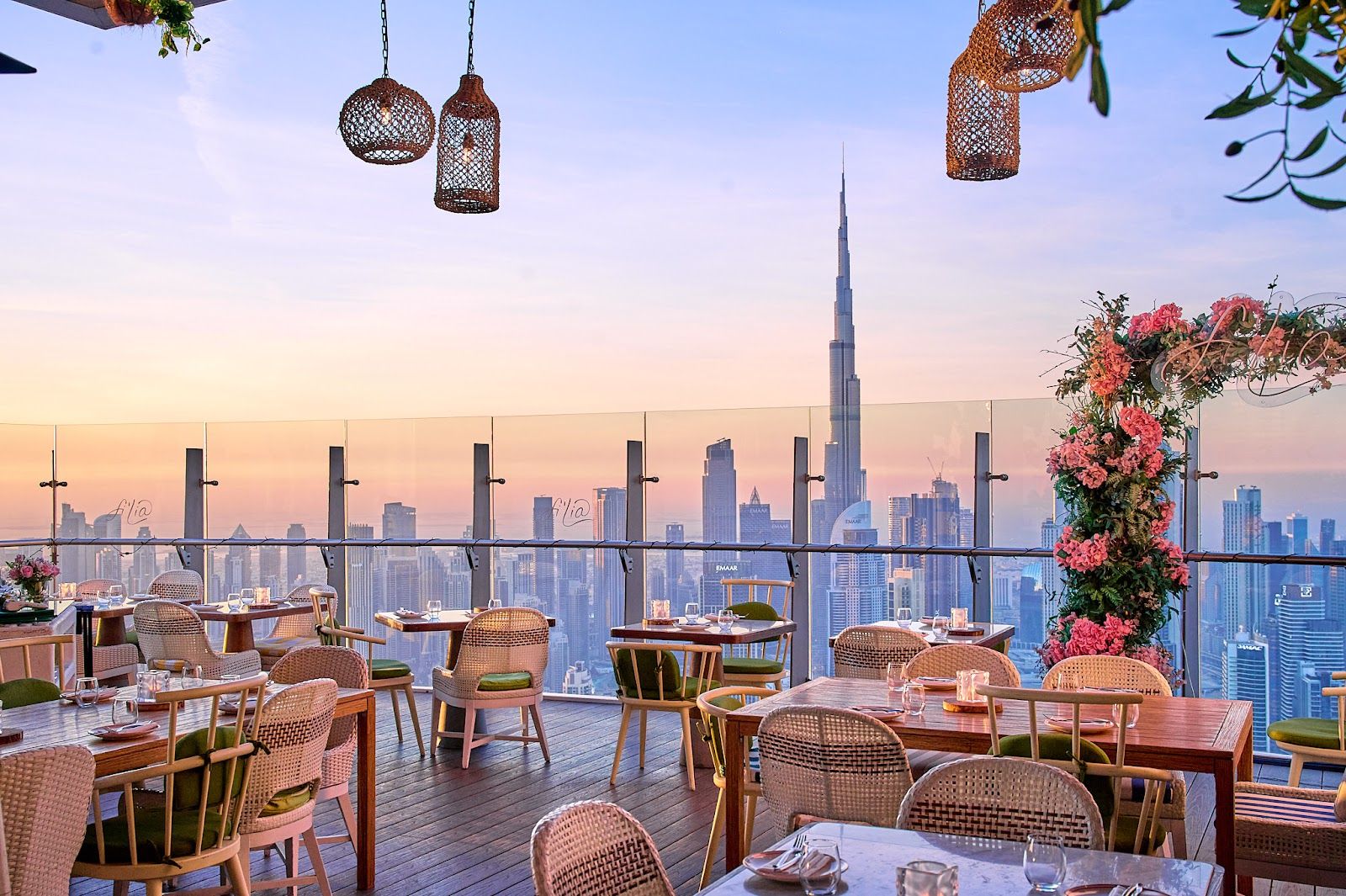 Fi'lia restaurant SLS Dubai Business Bay