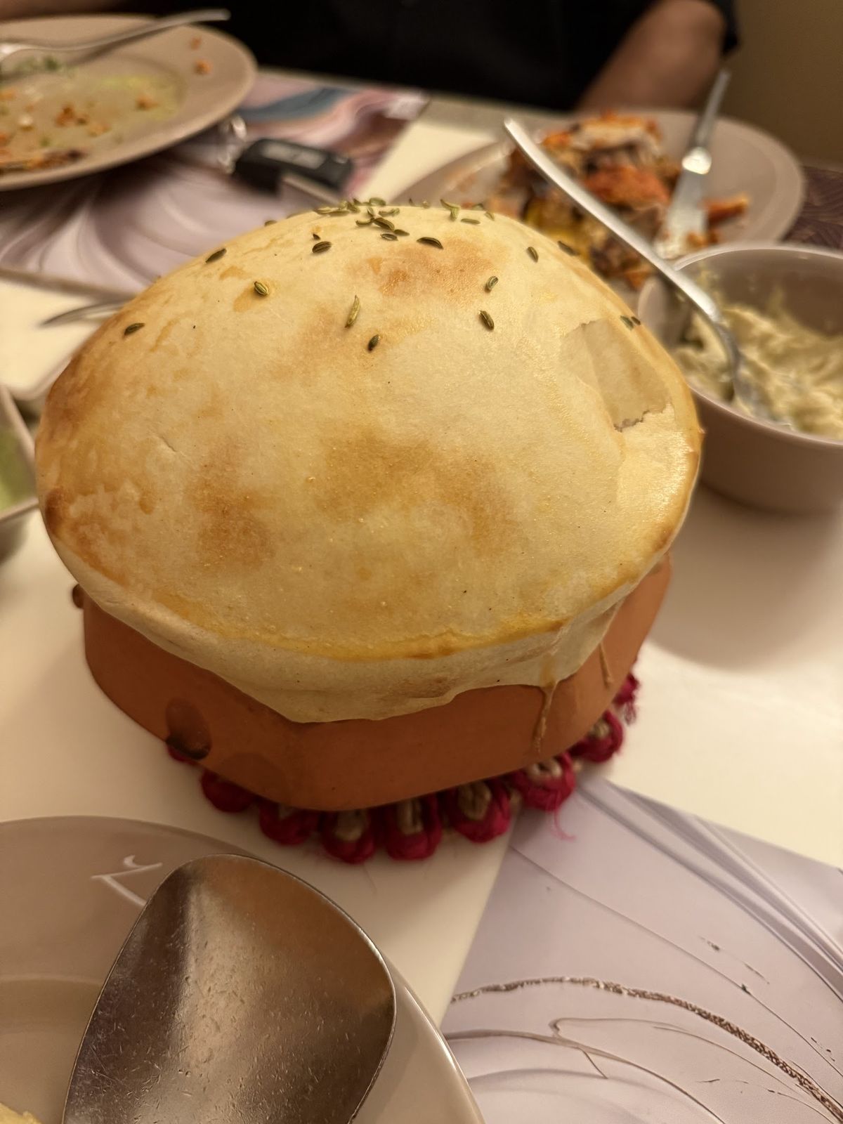 Gazebo Dubai — the biryani and dining room