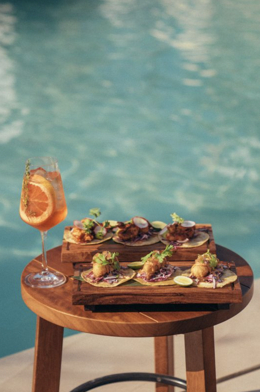 Gitano Beach Dubai — Latin American dishes and palm-shaded tables at J1 Beach