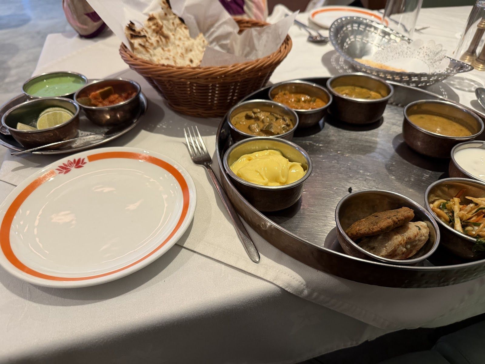 Govindas Dubai — pure vegetarian thali and Indian sweets