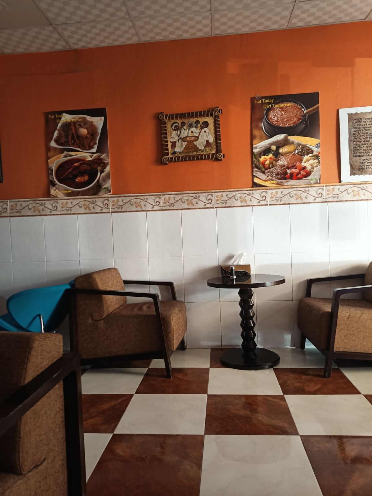 Habesha Restaurant Bur Dubai Ethiopian coffee