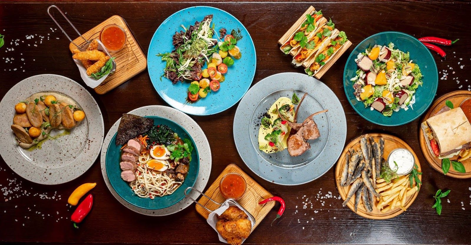 Fresh salad preparation — representative image for Healthy Eating Dubai 2026: Best Healthy Restaurants