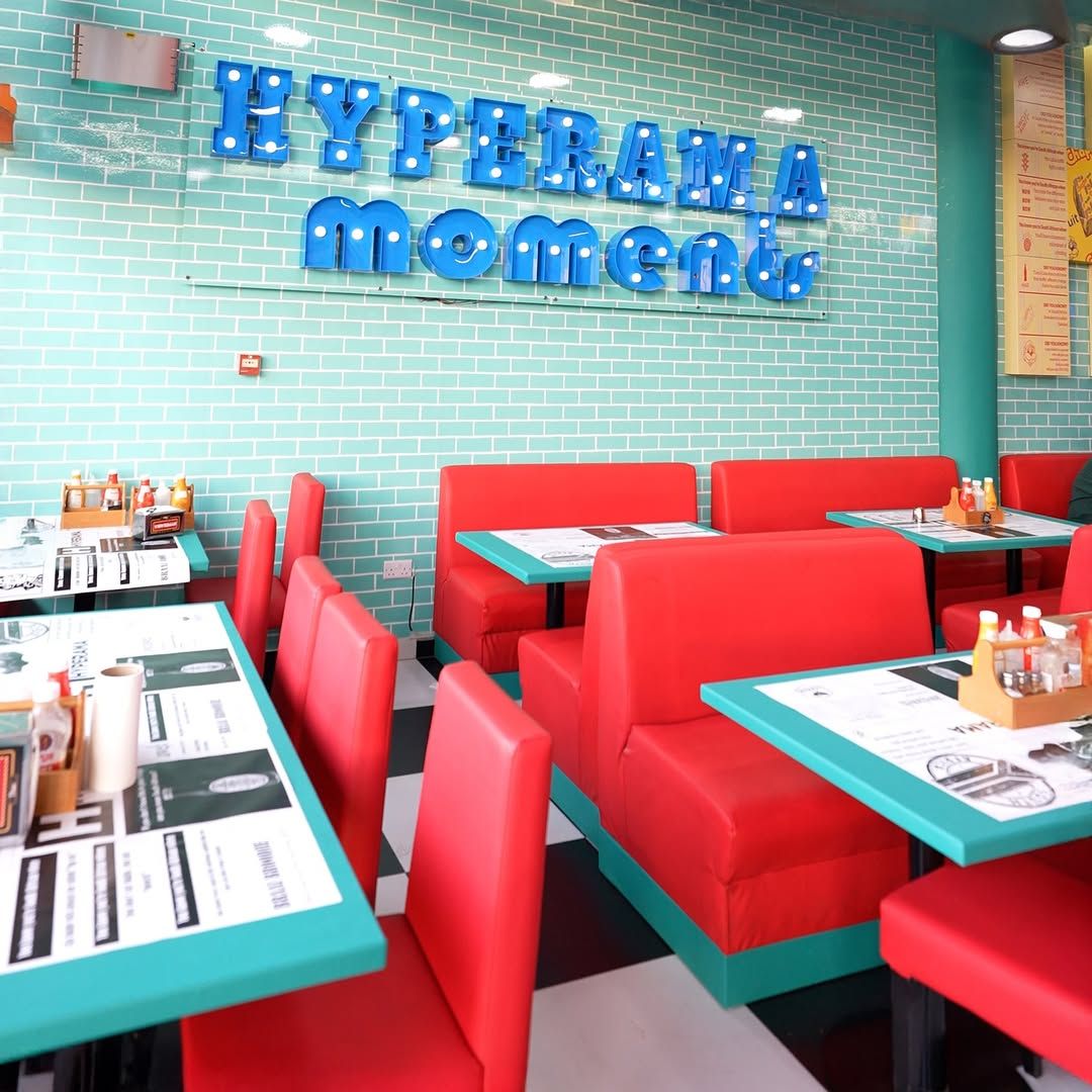Hyperama Diner South African food Dubai