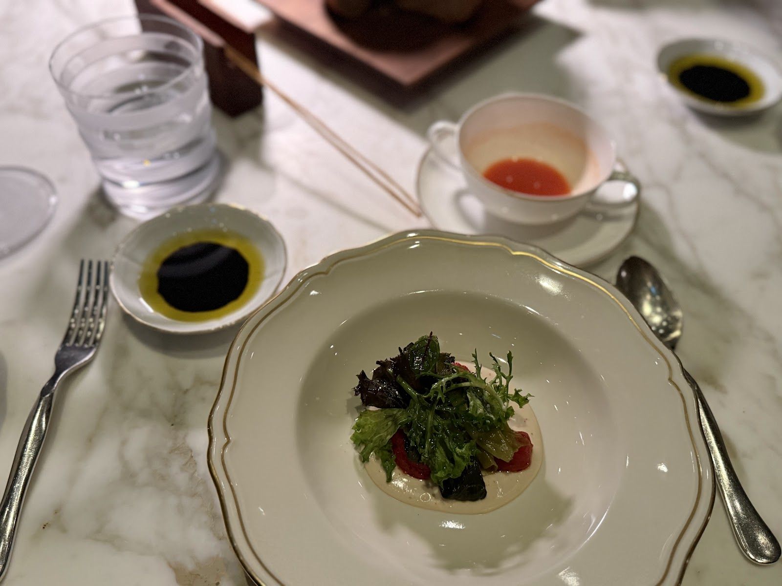 Il Ristorante Niko Romito Dubai — Italian tasting course