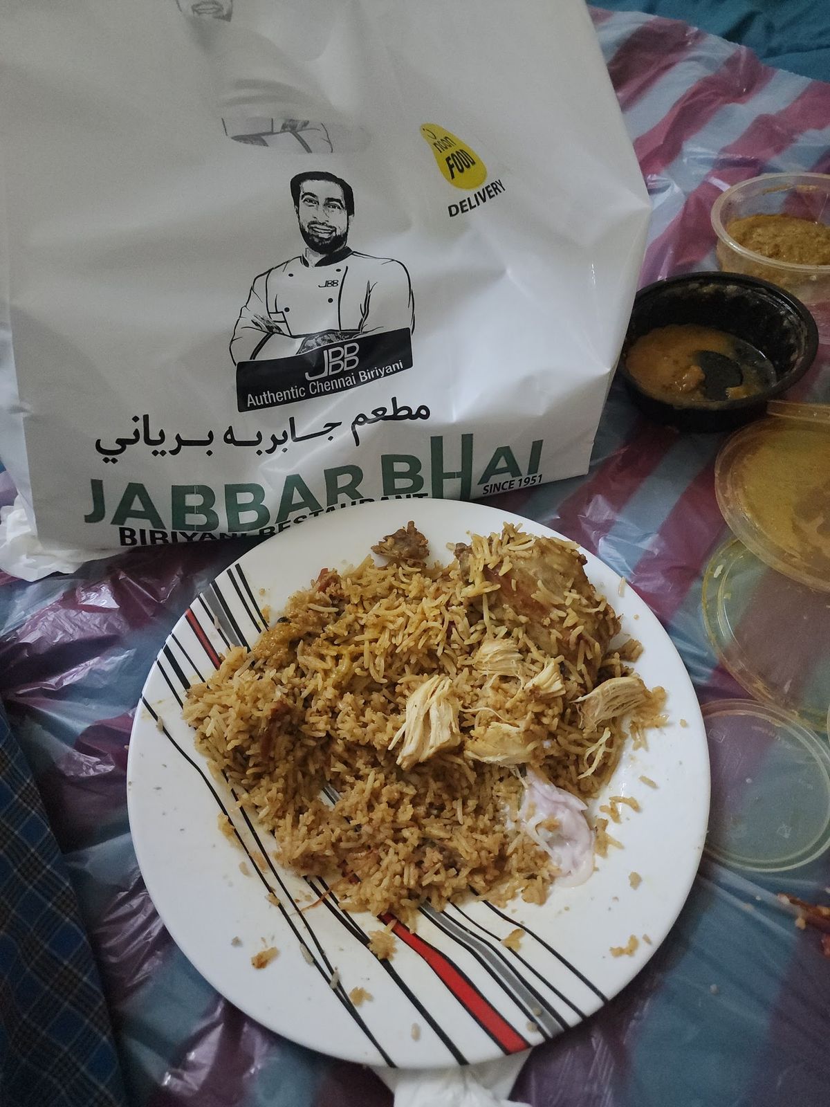 Jabbar Bhai Biryani Dubai — mutton dum biryani
