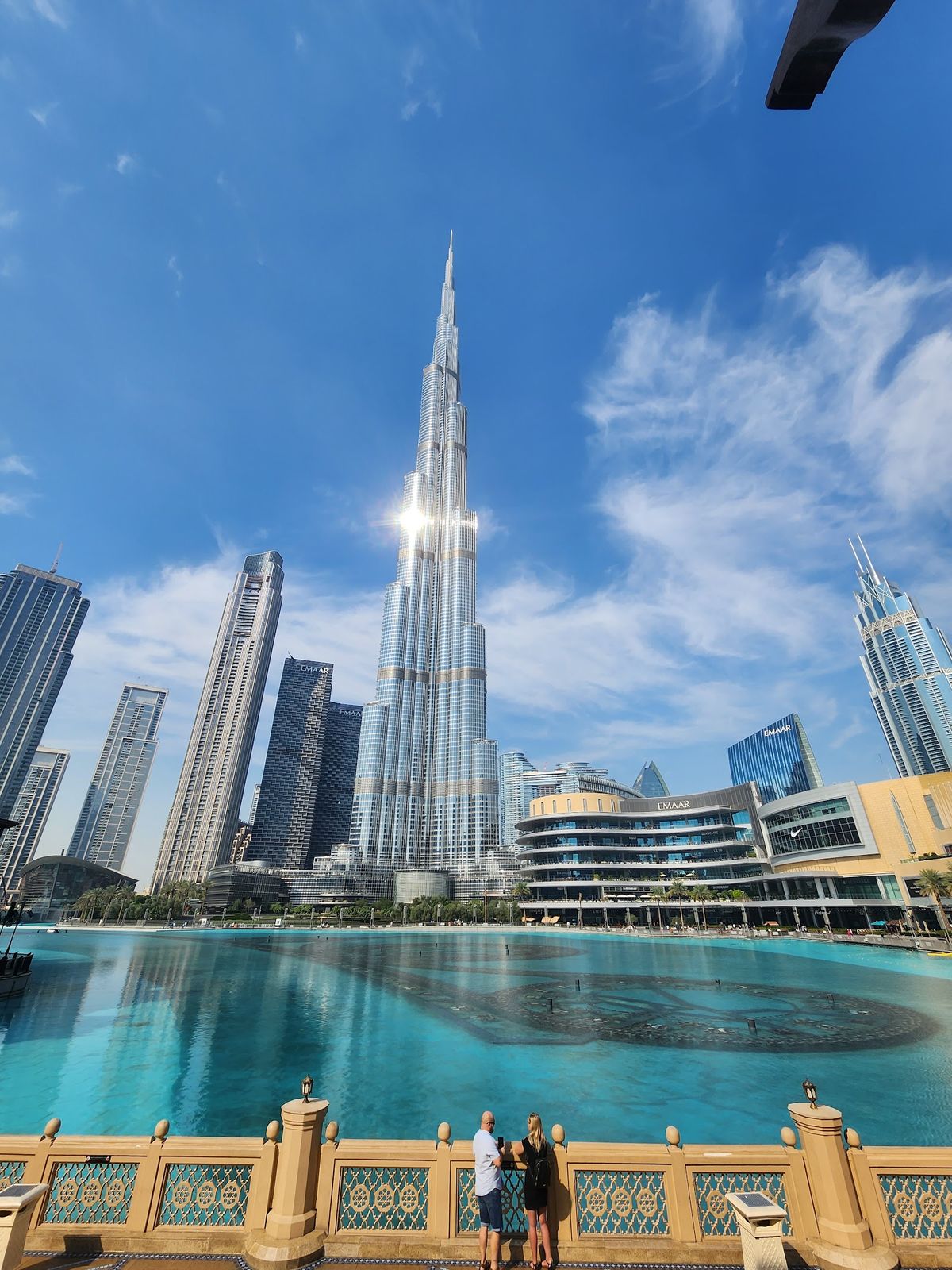 Jumeirah Beach Dubai with luxury hotels and beachside restaurants