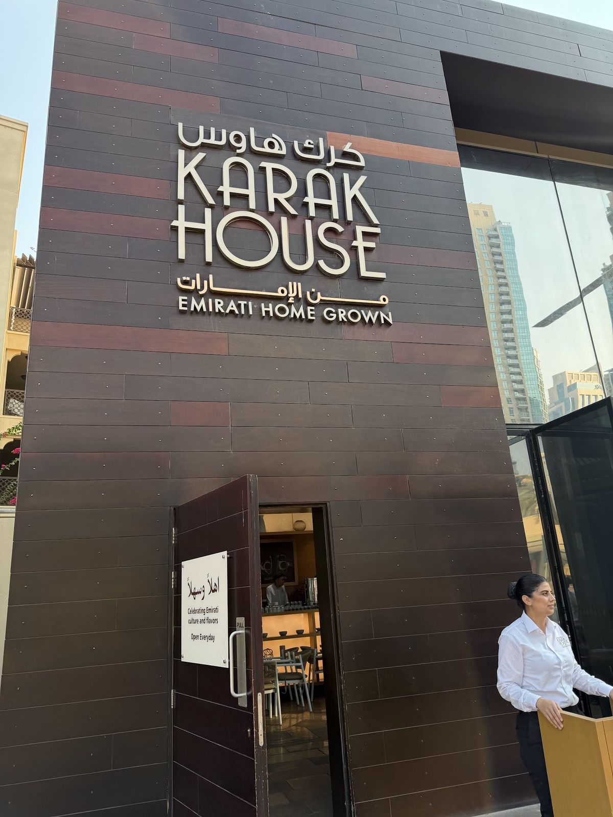 Karak House Dubai — Karak House karak chai and cheese paratha