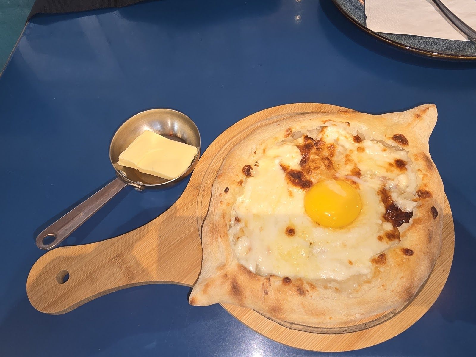 Khachapuri cheese bread — representative image for Georgian Food Dubai