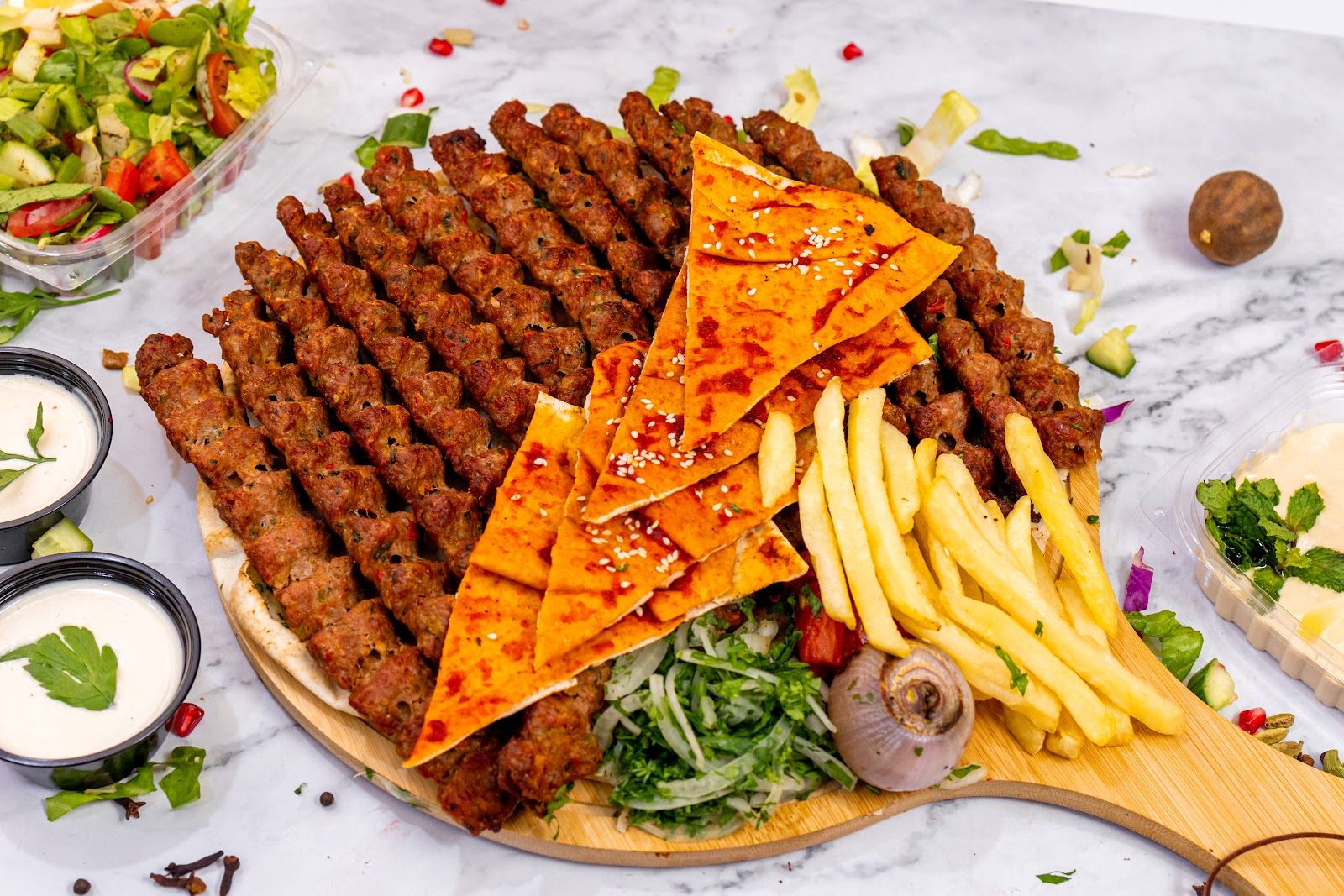 Sambousek Kuwaiti fried pastry