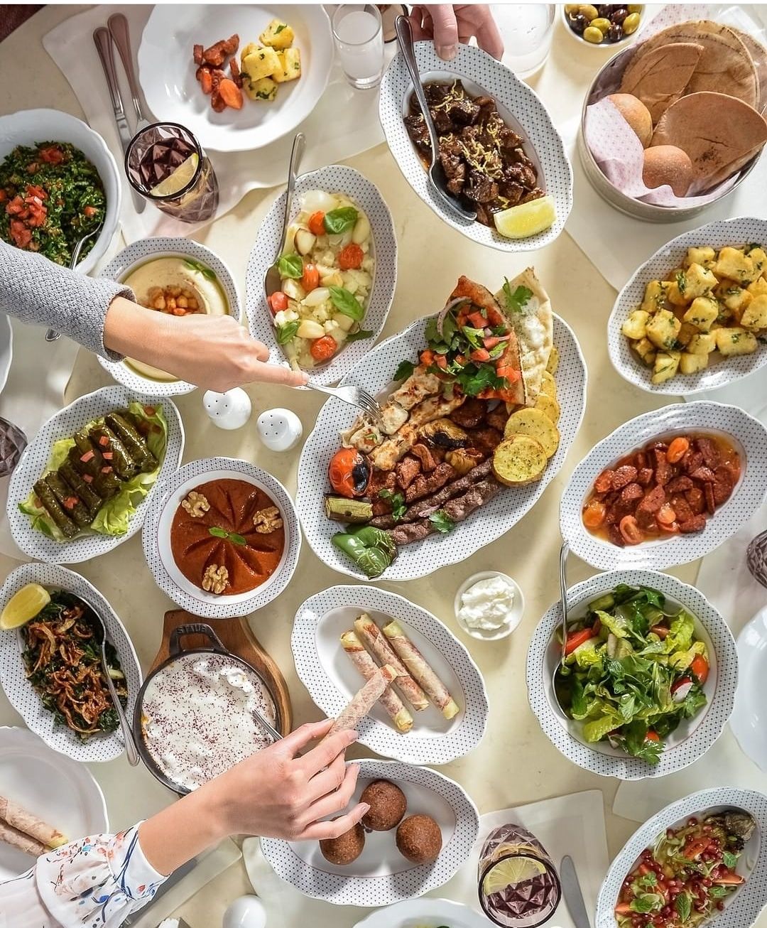 Leila Lebanese restaurant brunch mezze Friday lunch