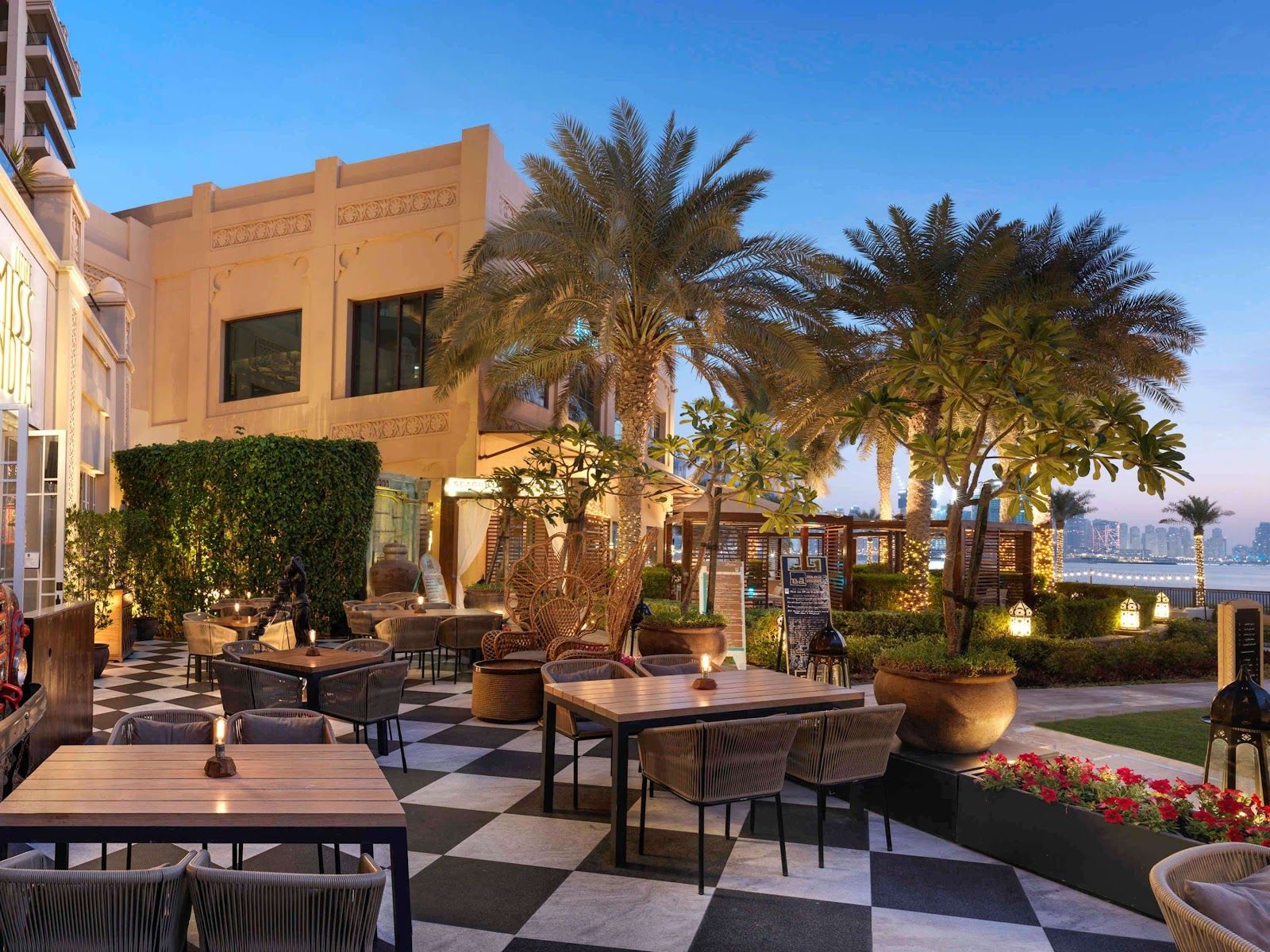 Little Miss India Dubai — butter chicken and the dramatic dining room