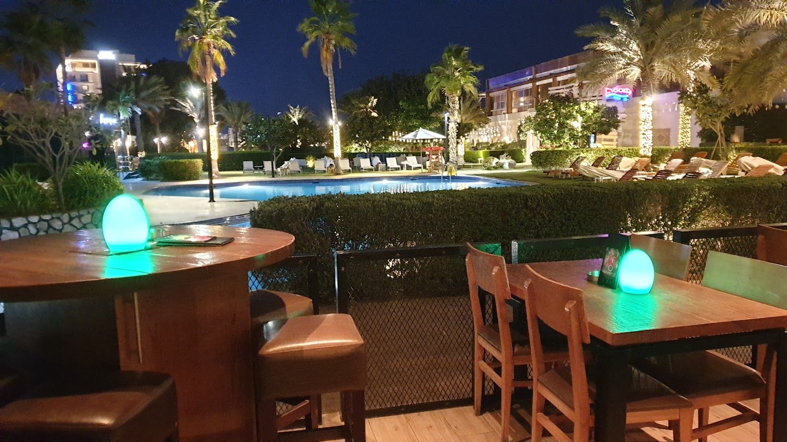 Vibrant Mexican restaurant rooftop at Loca Dubai Marina
