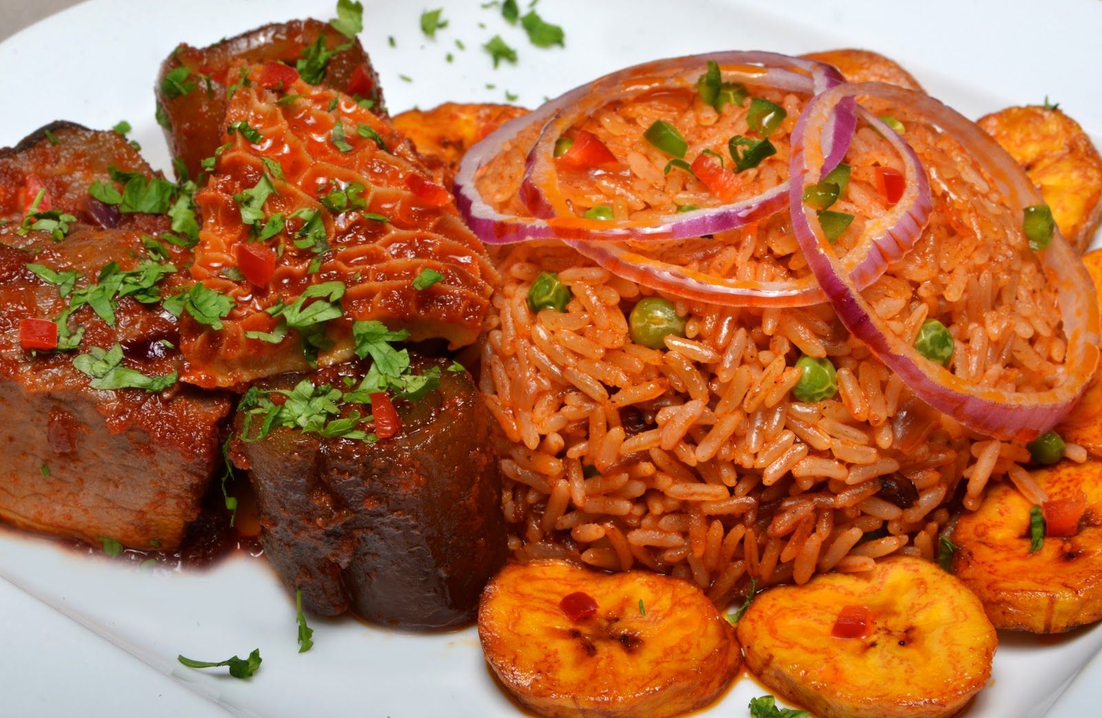 Malian beef maafe with cassava