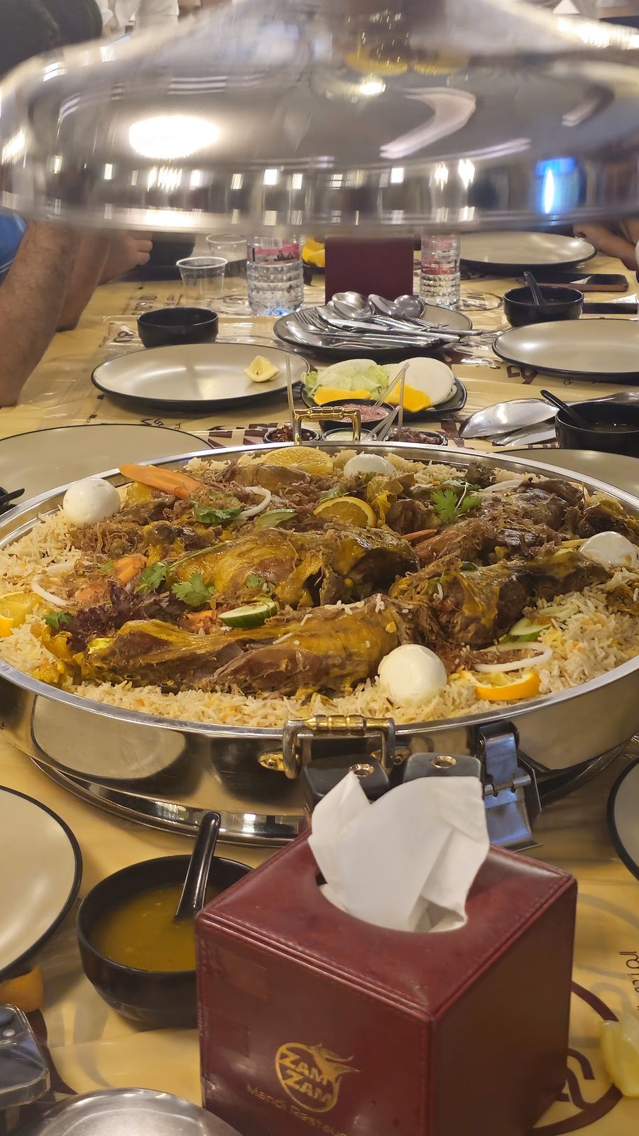Mandi slow-cooked lamb and rice